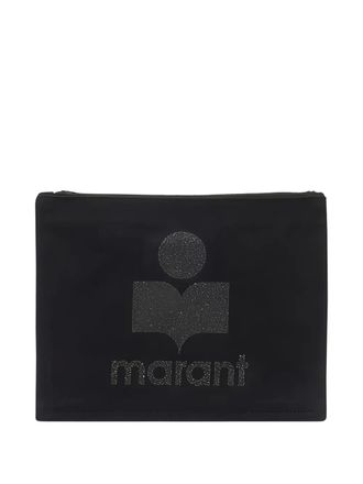 Isabel Marant Nettia clutch - Zwart