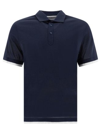 ち*こ様 BRUNELLO CUCINELLI ホワイトポロシャツ Brunello Cucinelli ポロシャツ | ホワイト | FARFETCH JP