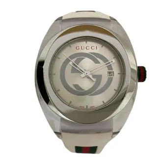 Gucci Pre-owned Watches, male, Gray, Size: ONE SIZE Pre-owned Sync Stainless Steel Watch