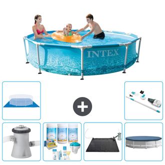 Intex Piscina Con Estructura Redonda - 305x76 Cm - 8-piezas S20369