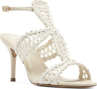 Arezzo Ciara Ankle Strap Sandal in Panacota at Nordstrom, Size 8.5