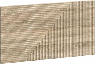 vidaXL Cabecero Montada En La Pared Haarlem Roble Sonoma Vidaxl