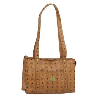 MCM Pre-owned Tote Bags, female, Brown, Size: ONE SIZE Pre-owned Tote Bag