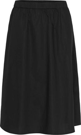 Karen by Simonsen Midi Rokken - Dames - Midirokken - Grijs - XS - Rokken