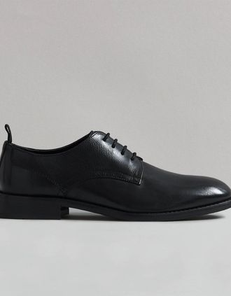 Hudson Mens DARWIN MENS BLACK VEG TAN DERBY - Size: 12