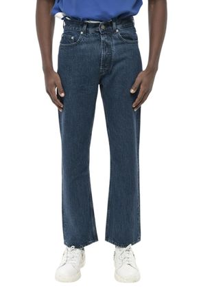 Palm Angels Blue High Rise Jeans