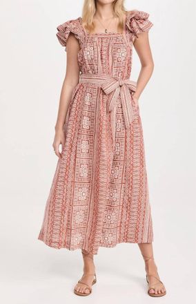 Cleobella Ingrid Ankle Dress In Tomar Print