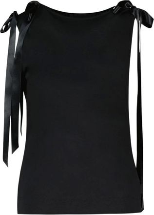 Simone Rocha Mujer, Camisetas, Negro, Talla: S