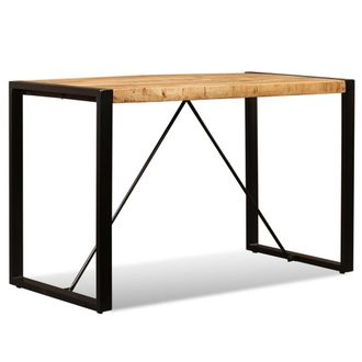 Les Tendances Furniture Limited - Mesa De Comedor De Madera Maciza De Mango