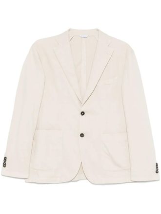 Manuel Ritz single-breasted blazer - Neutrals