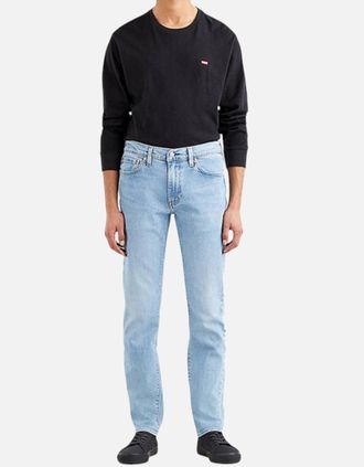 Levi's Mens LEVIS 511 Mens Jeans Original Riveted Stretch Slim Fit Wash Blue Denim Bottom - Size: 33/32