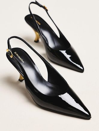 Reformation Cassie Slingback Heels