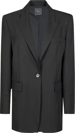Pinko Fluid Long-Cuff Jacket with Elegant Drape