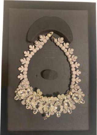 Ek Thongprasert EK Thongpraset Crystal Collar Necklace Size M