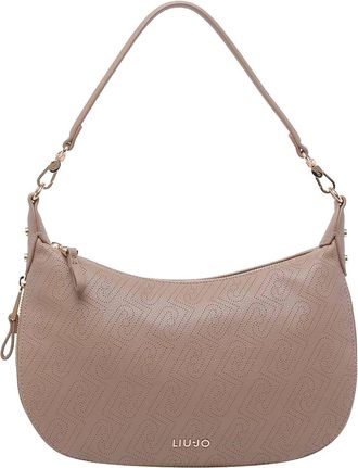 Liu Jo Mocha Logo Shoulder Bag