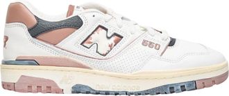 New Balance Sneakers van verontrust leer met logo patch - Heren - Sneakers - Veelkleurig - 40 1/2 EU - Leer - Schoenen