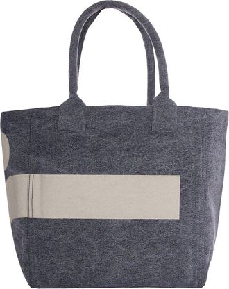 Isabel Marant Womens Tote Bag Yenky Faded Black Cotton Handbags Hand