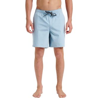 Quiksilver Taxer Heather Amphibian 18 Hybrid Shorts in Ashley Blue at Nordstrom Rack, Size X-Large