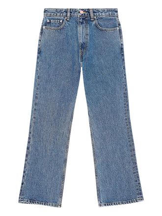 Ganni straight-leg jeans - Blue