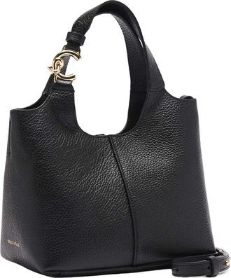Coccinelle Womens Leather Handbag C-Easy Black Handbags Hand Bags