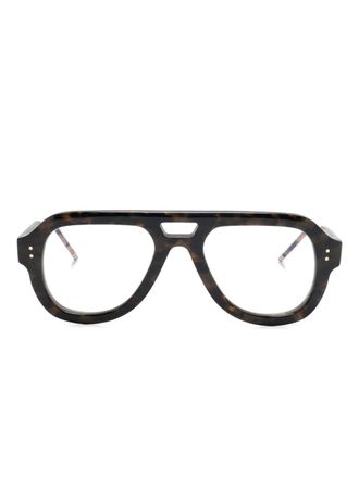 Thom Browne pilot-frame glasses