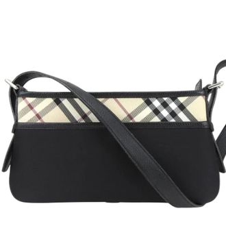 Burberry Pre-owned Shoulder Bags, female, Multicolor, Size: ONE SIZE Pre-owned Fabric shoulder-bags