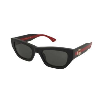 Gucci Gg2116S Zonnebril - unisex - Accessoires - Zwart - Maat: 52 MM