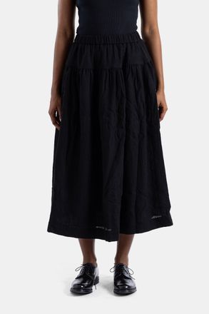 CASEY CASEY Womens Upup Voluminous Black Skirt
