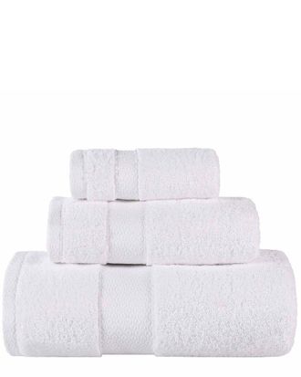 Superior Niles Giza Cotton Dobby Ultra-Plush Thick Soft Absorbent 3Pc Towel Set