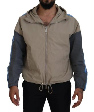 Dsquared2 Dsquared&sup2; Sleeves Hooded Full Zip Mens Jacket (Pre-Owned)
