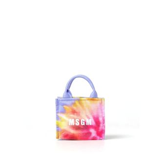Msgm Tote Bags, female, Multicolor, Size: ONE SIZE Borsa