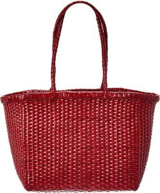 Dragon Diffusion B Weave Small Leather Shoulder Bag