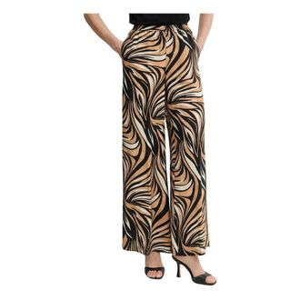 Twinset Pantalones Anchos - Trousers - Mujer - Multicolor - M