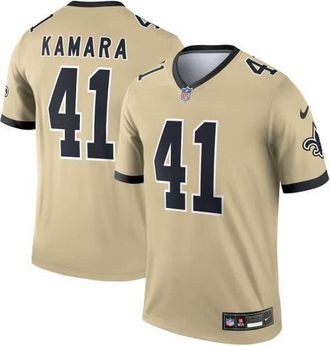 Nike Mens Nike Alvin Kamara Gold New Orleans Saints Gameday Golds Alternate Legend Player Performance Top at Nordstrom, Size Medium