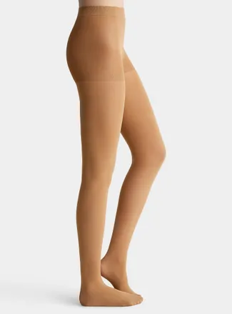 Simons Womens Solid built-in support tights