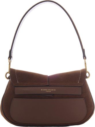 Gianni Chiarini Womens Shoulder Bag Helena Round Cognac