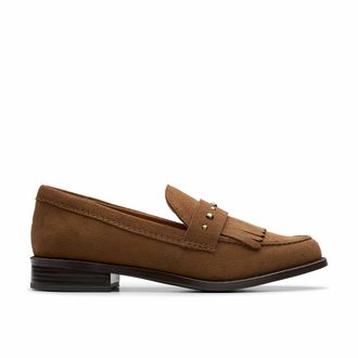 Clarks Su&egrave;de loafers Hana