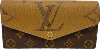 Louis Vuitton Brown Long Wallet (Bi-Fold) (Pre-Owned)