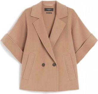 Max Mara Dames, Jassen, Bruin, Maat: XL