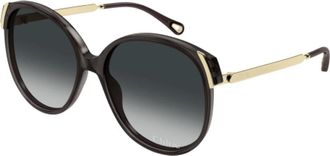 Chlo&eacute; Zonnebril - unisex - Zonnebrillen - Grijs - ONE Size - Nylon - Accessoires