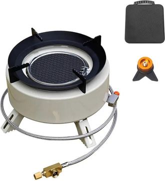 OEM Estufa De Gas Vivac De 4000 W, Estufa De Camping Port&aacute;til, Estufa De Camping Infrarroja De Bajo Consumo, Estufa De Gas Para Camping Con Caja De Almace