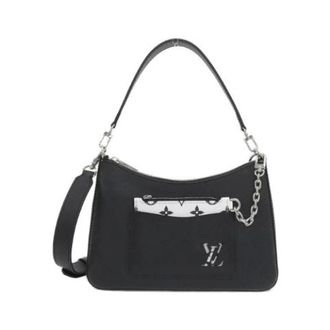 Louis Vuitton Pre-owned Marelle Epi Leder Schoudertas - Dames - Pre-owned - Zwart - Maat: ONE Size Leer