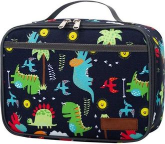 OEM Fiambrera Infantil, Juego De Fiambreras Reutilizables Para El Colegio, El Trabajo, Picnics O Viajes (dinosaurio)