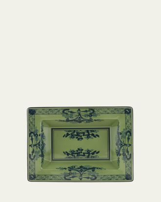 Ginori 1735 Oriente Italiano Tray, Malachite