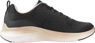 Skechers Vapore Foam Sneakers - Dames - Sneakers - Zwart - 38 EU - Polyester - Schoenen