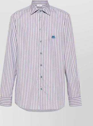 Etro striped regular-fit cotton shirt