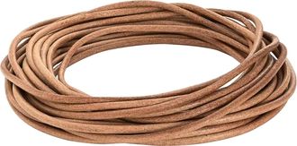 vidaXL Cord&oacute;n De Cuero 1 Marr&oacute;n &Oslash;5 Mm X 10 M Cuero Vidaxl