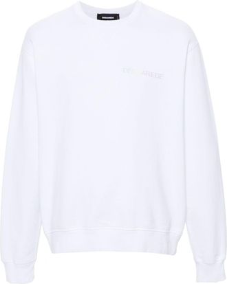 Dsquared2 Palm Beach sweatshirt - men - Cotton - L - White