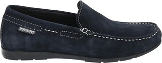 Mephisto Blauwe Su&egrave;de Instappers - Heren - Loafers - Blauw - 40 1/2 EU - Su&egrave;de - Schoenen