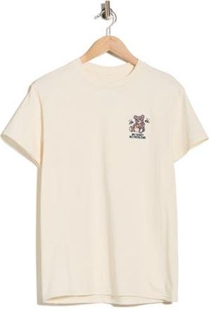 Riot Society Mo Honey Mo Problems Embroidered T-Shirt in Cream at Nordstrom Rack, Size Xx-Large